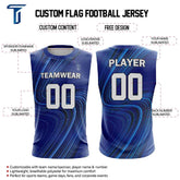 Electric Flow Compression 7V7 Flag football Jersey custom content